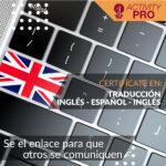 Certificación Traducción Inglés Español Inglés